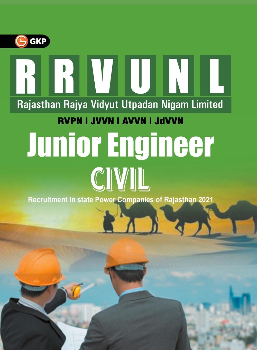 Kniha Rajasthan Rvunl 2021 Junior Engineer Civil 