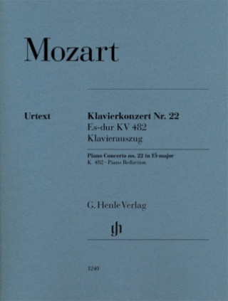 Könyv Piano Concerto no. 22 E flat major K. 482 Cliff Eisen