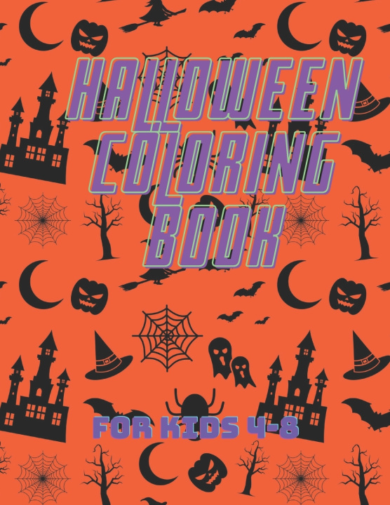 Knjiga Halloween Coloring Book Collins Beth Collins