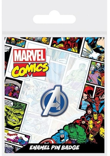 Książka Odznak smalt Avengers 