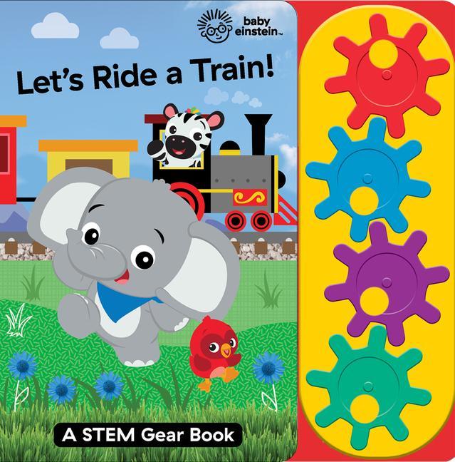 Книга Baby Einstein: Let's Ride a Train! a Stem Gear Sound Book: A Stem Gear Book Shutterstock Com