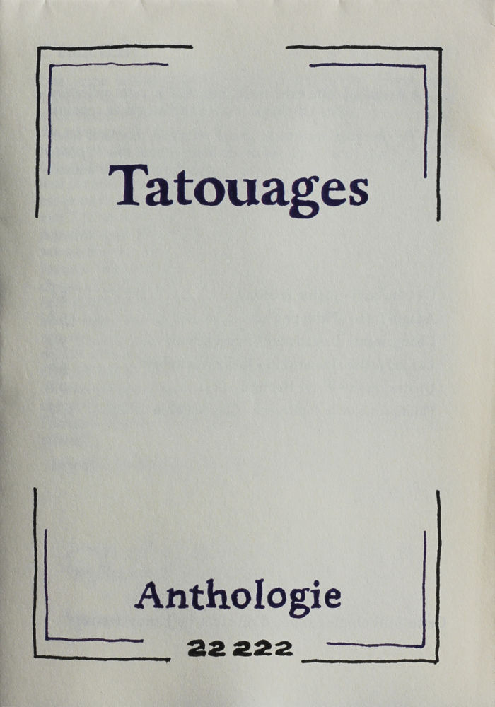 Libro Tatouages CAZA