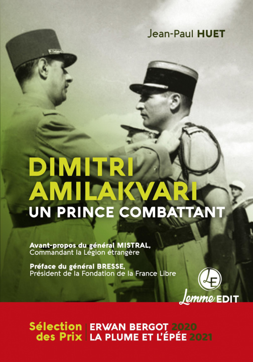 Kniha Dimitri Amilakvari, un prince combattant Huet