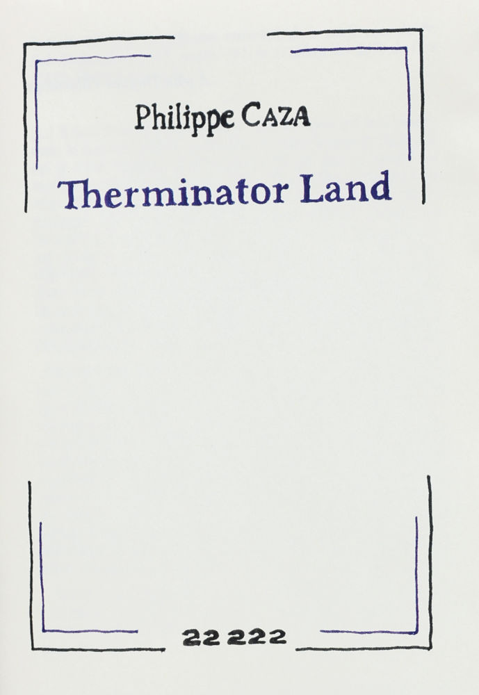 Kniha Therminator Land CAZA