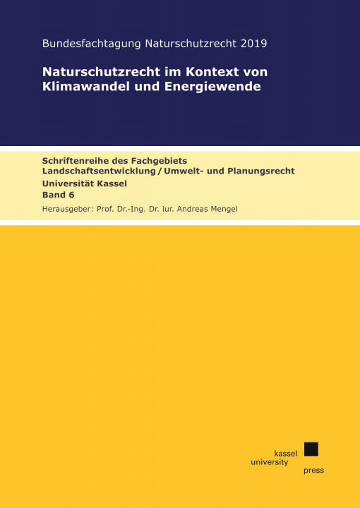 Книга Naturschutzrecht im Kontext von Klimawandel und Energiewende 