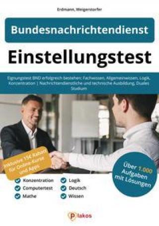Kniha Einstellungstest Bundesnachrichtendienst Lucas Weigerstorfer