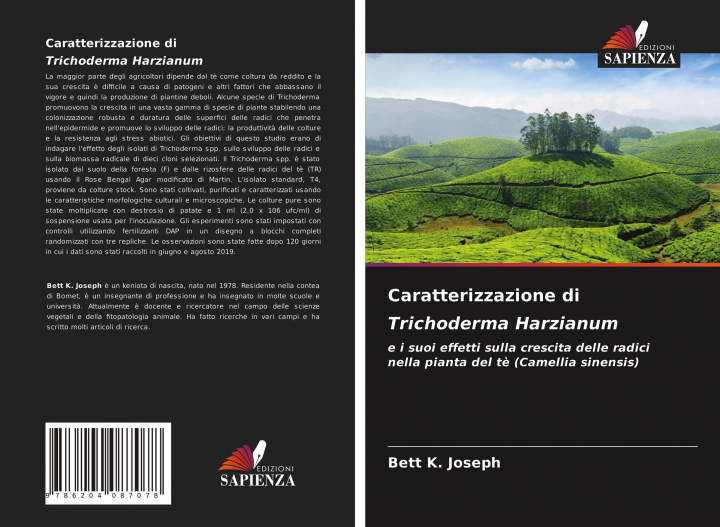 Книга Caratterizzazione di Trichoderma Harzianum 