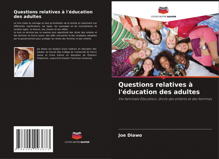 Carte Questions relatives a l'education des adultes 