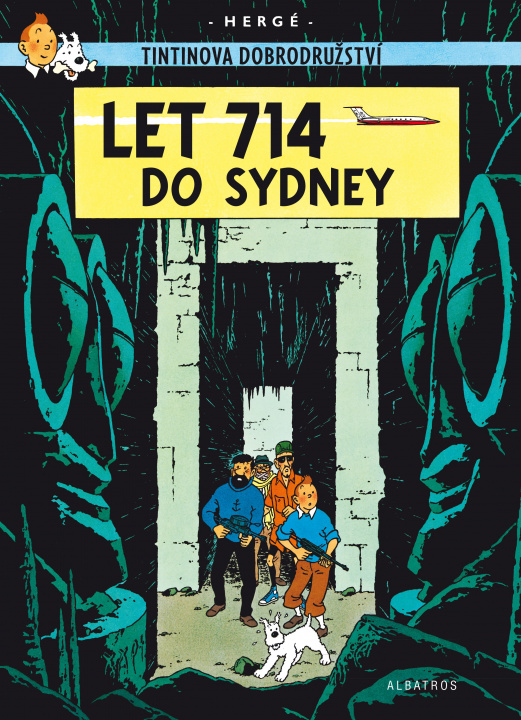 Kniha Tintinova dobrodružství Let 714 do Sydney Hergé