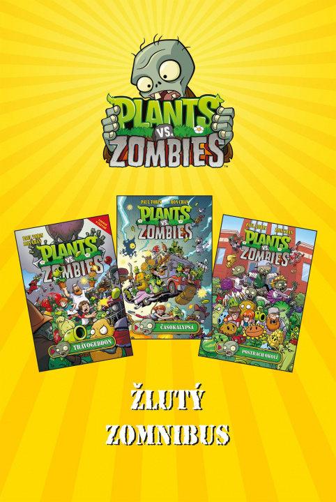 Книга Plants vs. Zombies Žlutý zomnibus collegium