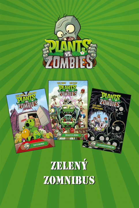 Kniha Plants vs. Zombies Zelený zomnibus collegium
