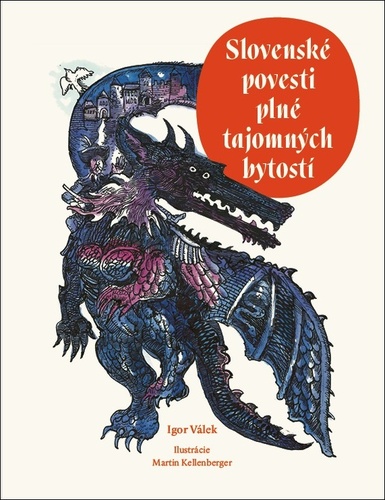 Книга Slovenské povesti plné tajomných bytostí Válek Igor