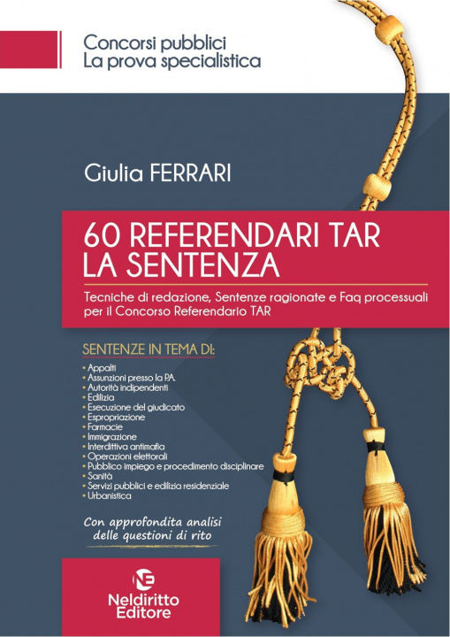 Carte 60 referendari TAR. La sentenza Giulia Ferrari