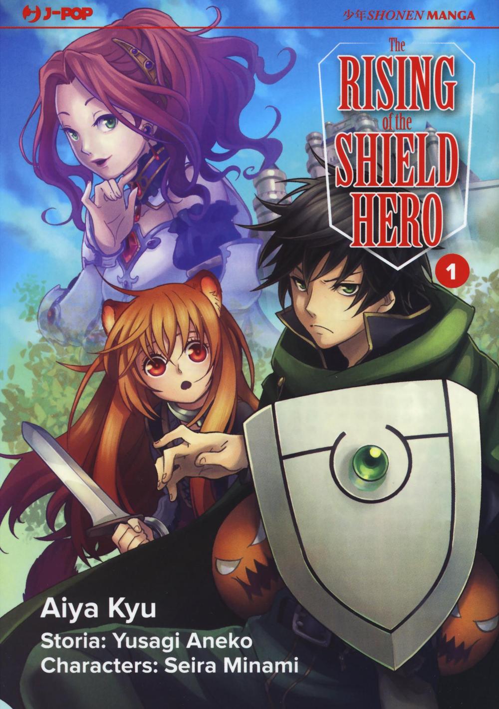 Kniha rising of the shield hero Aneko Yusagi