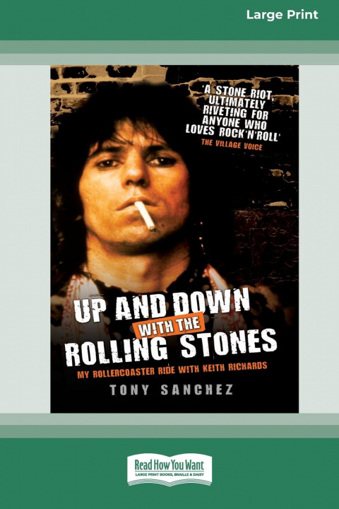 Kniha Up and Down with the Rolling Stones Tony Sanchez