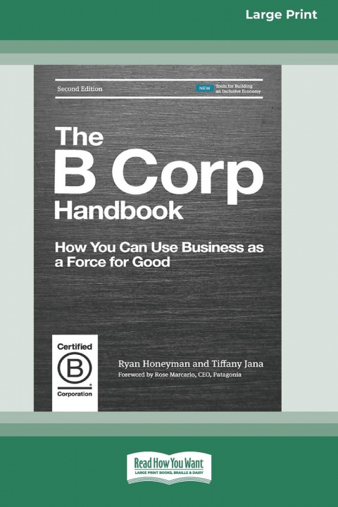 Kniha B Corp Handbook, Second Edition Tiffany Jana