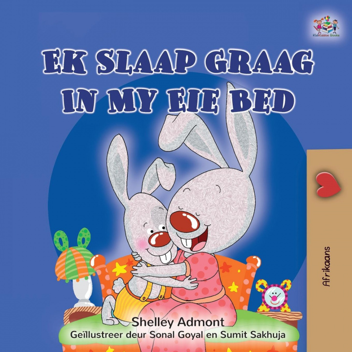 Könyv I Love to Sleep in My Own Bed (Afrikaans Children's Book) Kidkiddos Books
