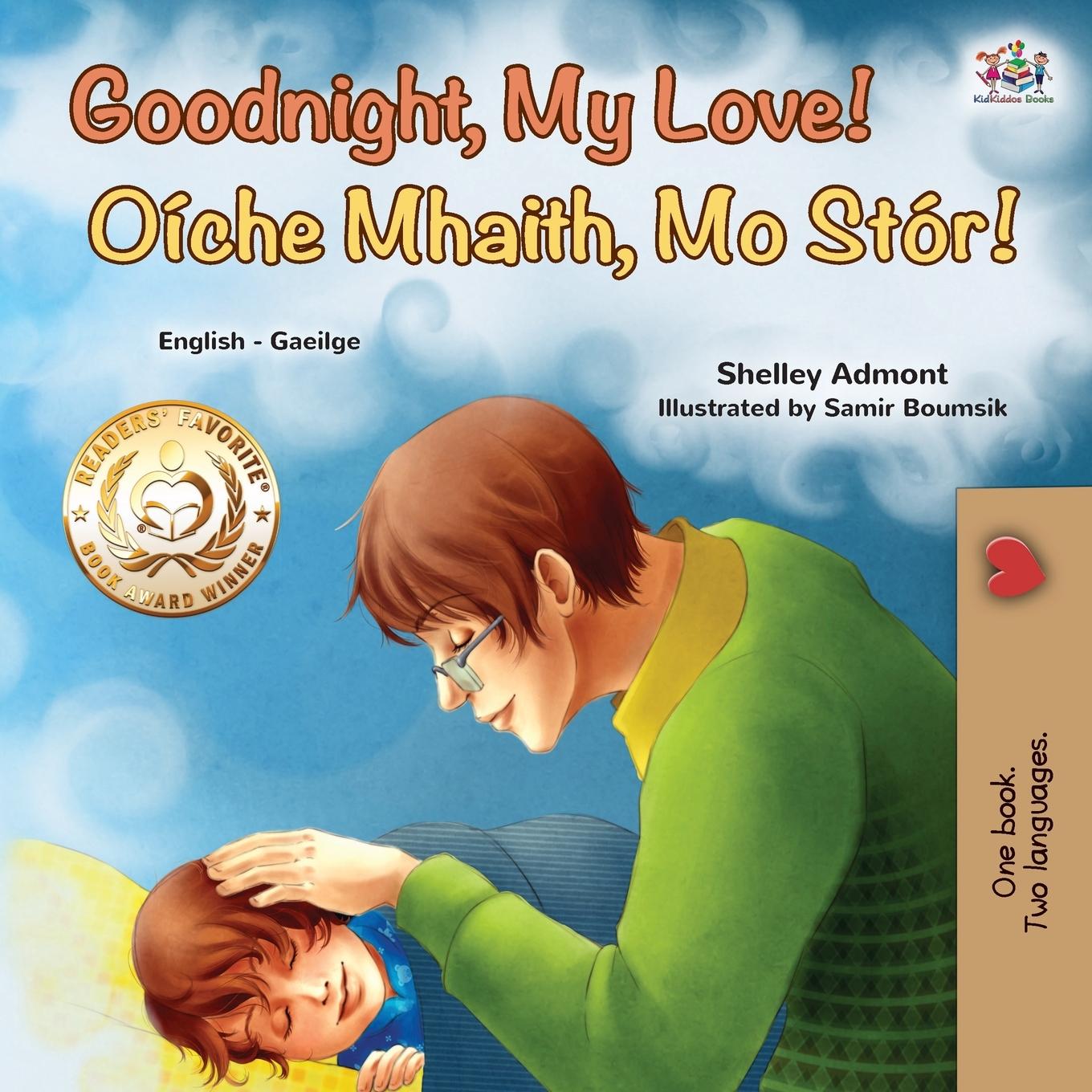 Kniha Goodnight, My Love! (English Irish Bilingual Book for Kids) Kidkiddos Books