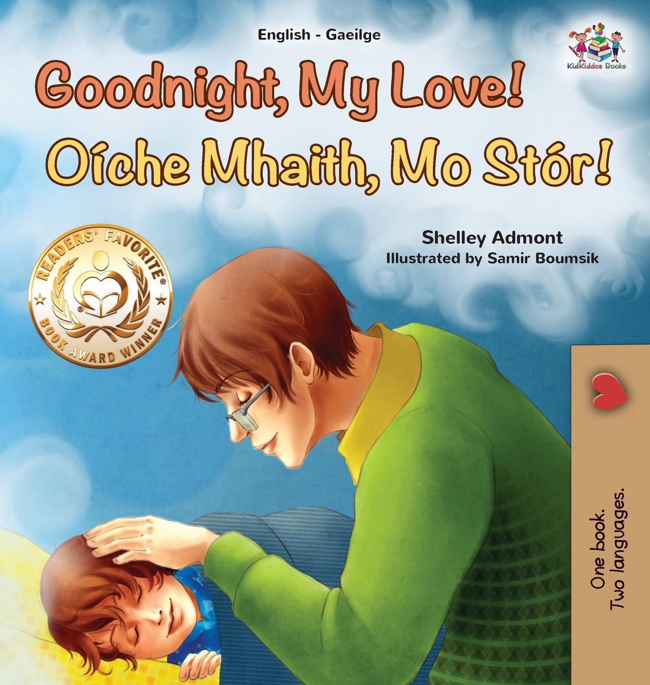 Könyv Goodnight, My Love! (English Irish Bilingual Book for Kids) Kidkiddos Books