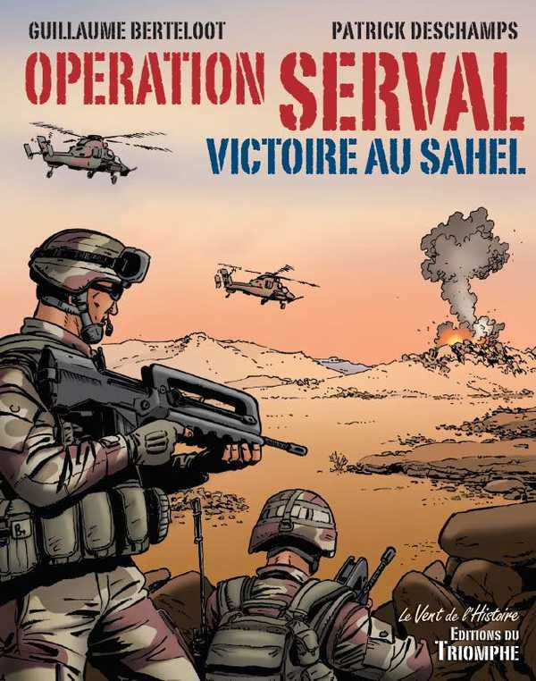Carte Opération Serval, victoire au Sahel Guillaume Berteloot