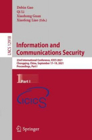 Boek Information and Communications Security Xiaofeng Liao