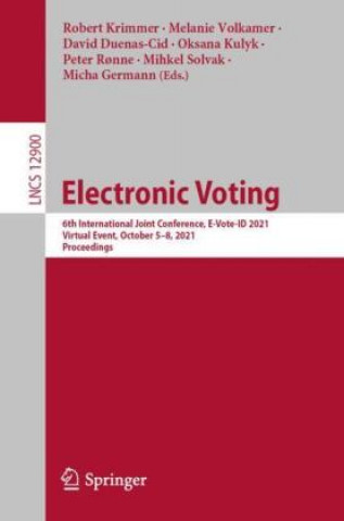Book Electronic Voting Melanie Volkamer
