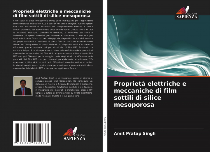 Kniha Proprieta elettriche e meccaniche di film sottili di silice mesoporosa 
