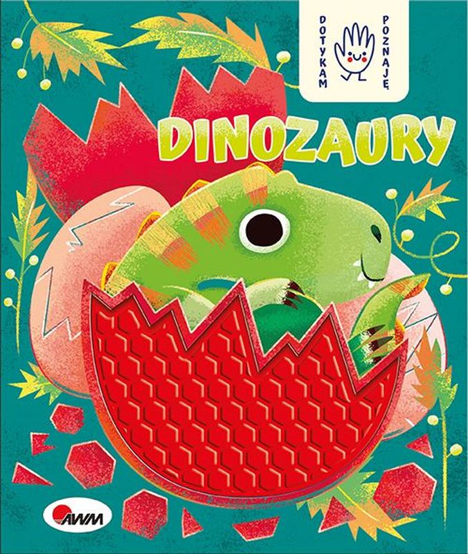 Book Dinozaury. Dotykam poznaję Joanna Wiśniewska