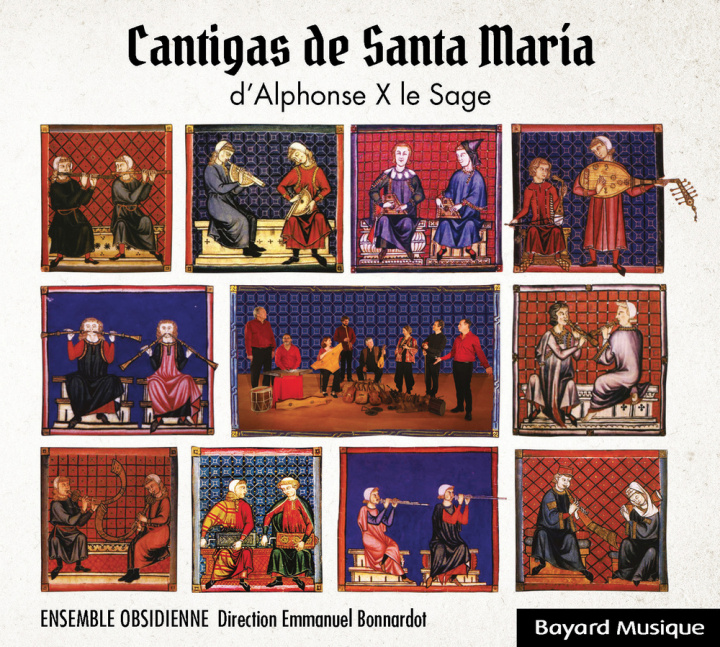 Audio Cantigas de Santa María d'Alphonse X le Sage 