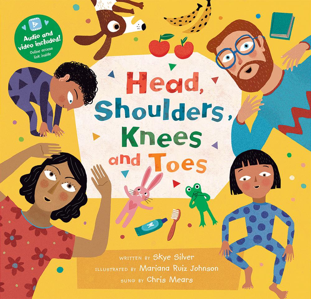 Kniha Head, Shoulders, Knees and Toes Chris Mears