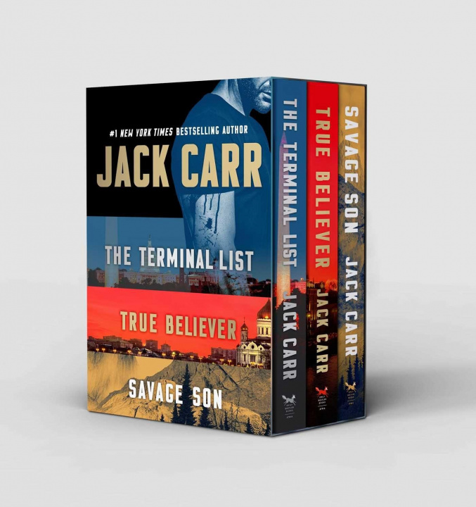 Knjiga Jack Carr Boxed Set: The Terminal List, True Believer, and Savage Son 