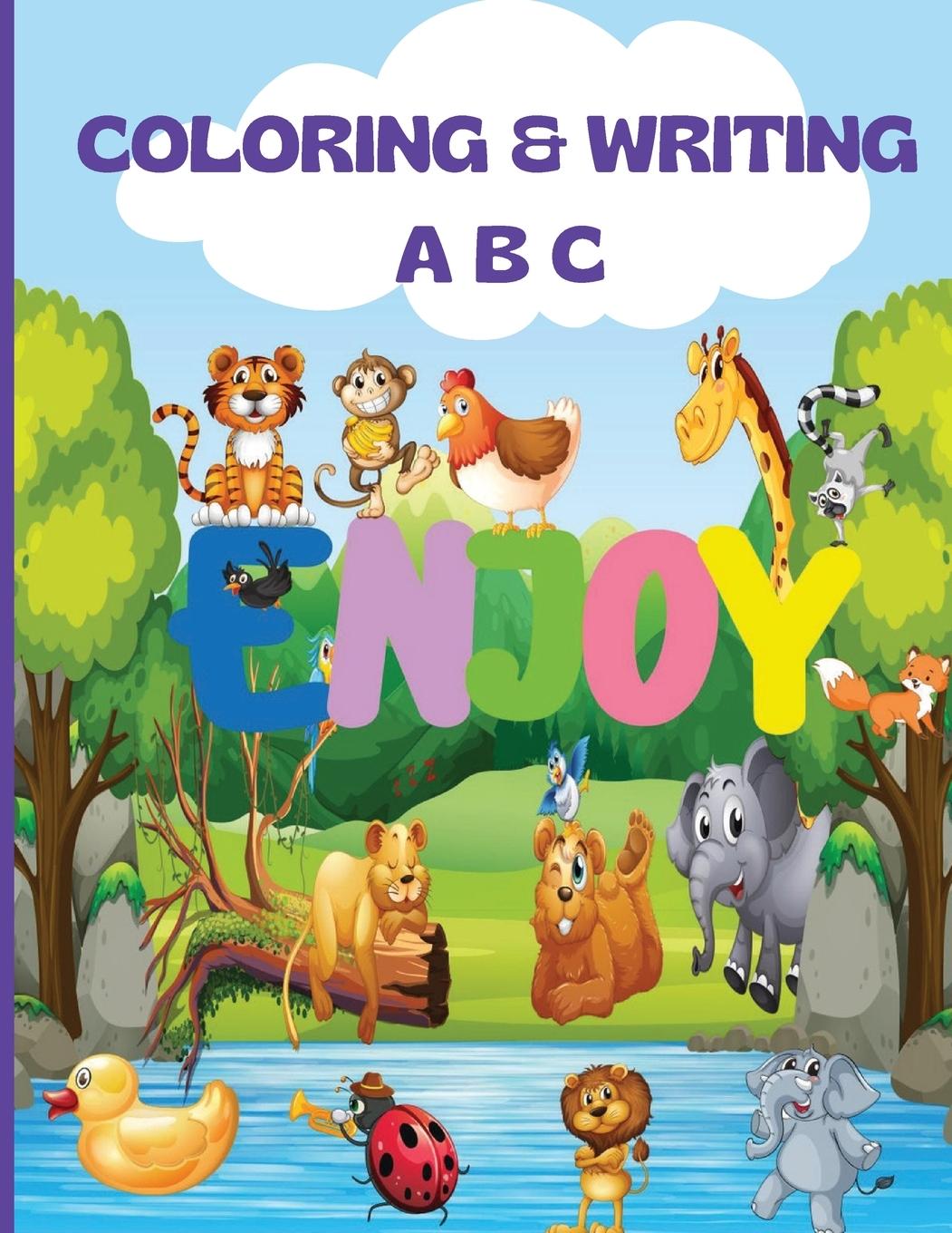 Könyv Coloring and Writing ABC for Kids 