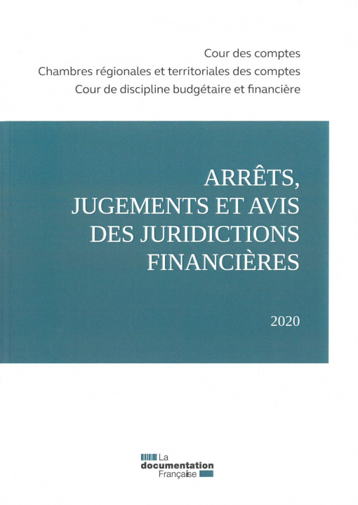Carte Arrêts, jugements et avis des juridictions financières 2020 Cour des comptes