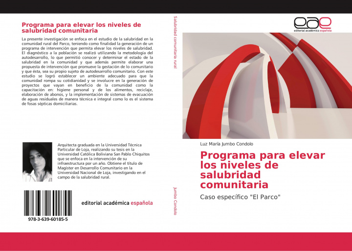 Libro Programa para elevar los niveles de salubridad comunitaria 
