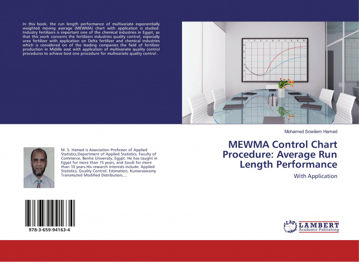Kniha MEWMA Control Chart Procedure: Average Run Length Performance 