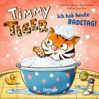 Kniha Timmy Tiger. Ich hab heute Badetag! Nicola Anker