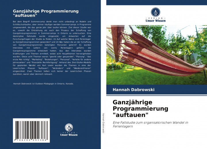 Buch Ganzjahrige Programmierung auftauen Hannah Dabrowski