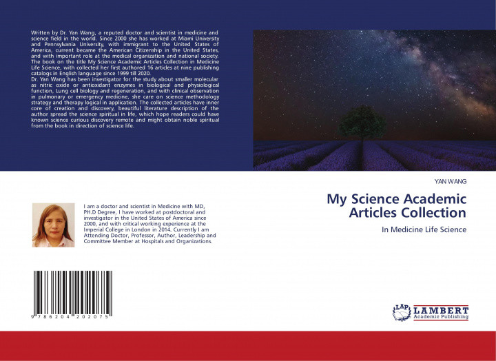 Knjiga My Science Academic Articles Collection Yan Wang