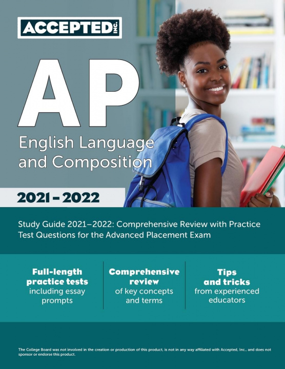 Kniha AP English Language and Composition Study Guide 2021-2022 