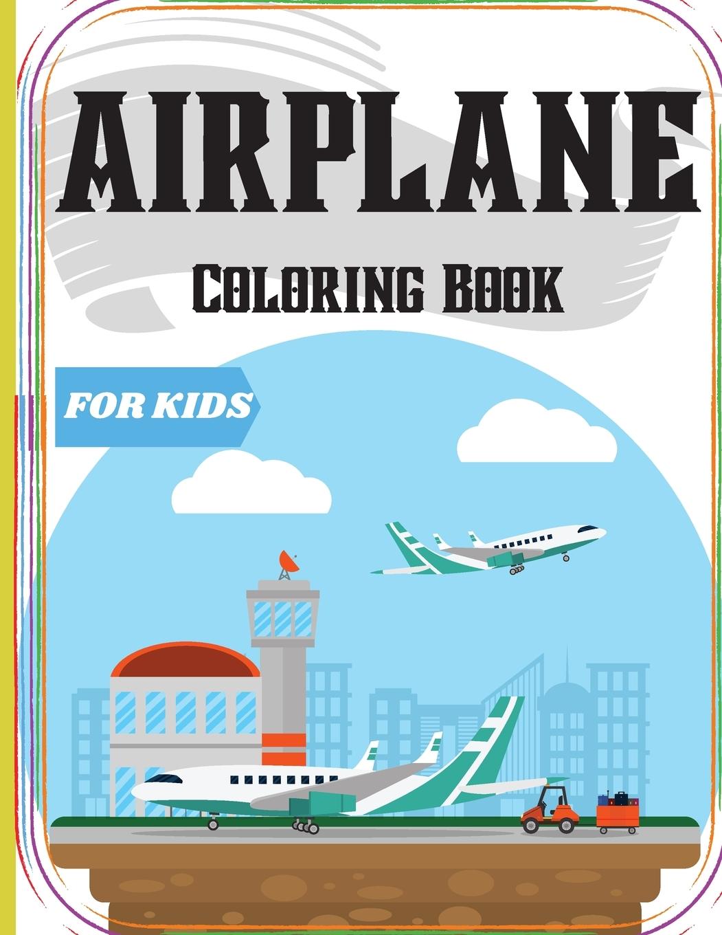 Carte Airplane Coloring Book for Kids 