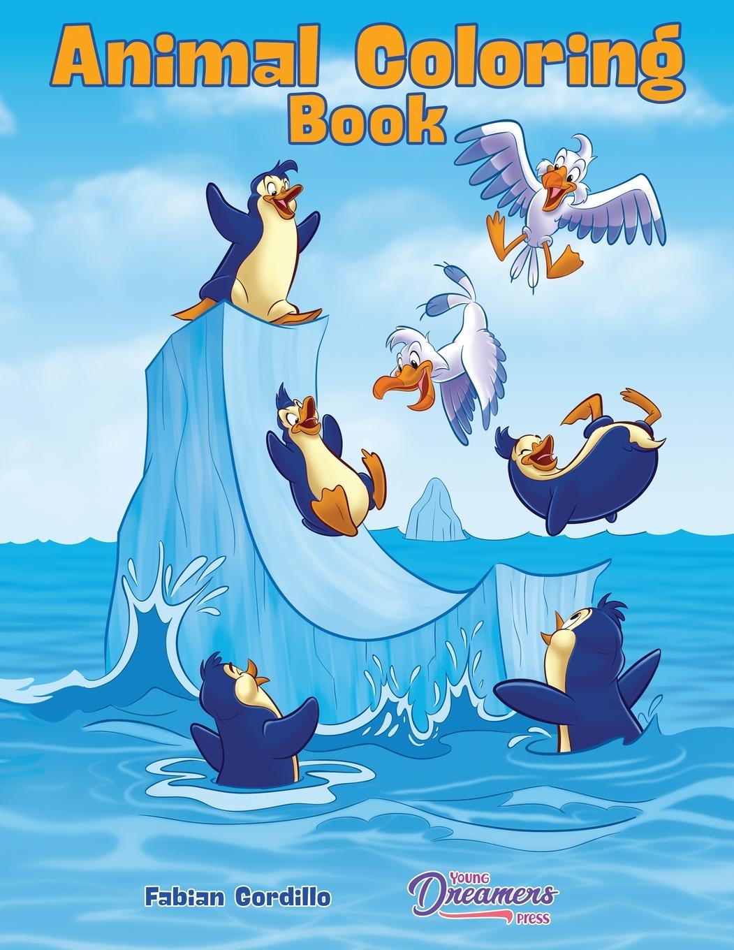Książka Animal Coloring Book Young Dreamers Press