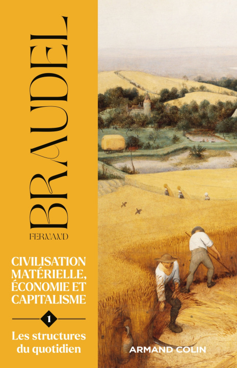 Carte Civilisation matérielle, économie et capitalisme - Tome 1 Fernand Braudel