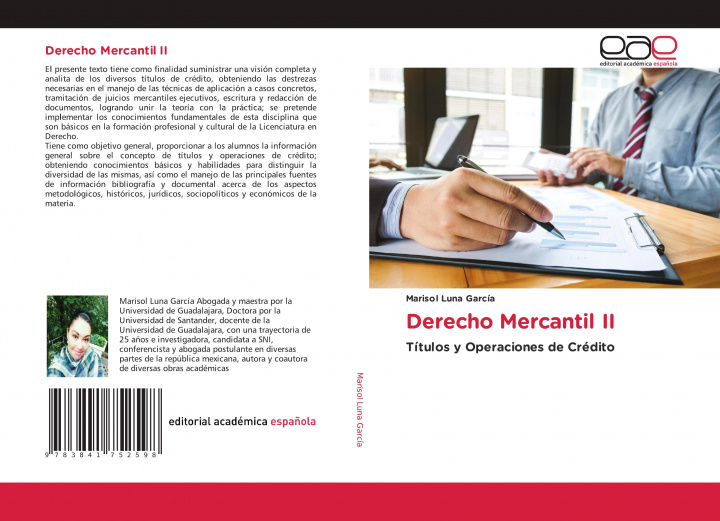 Knjiga Derecho Mercantil II Marisol Luna García