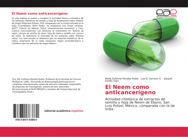 Knjiga El Neem como anticancerígeno Luis B. Serrano G.