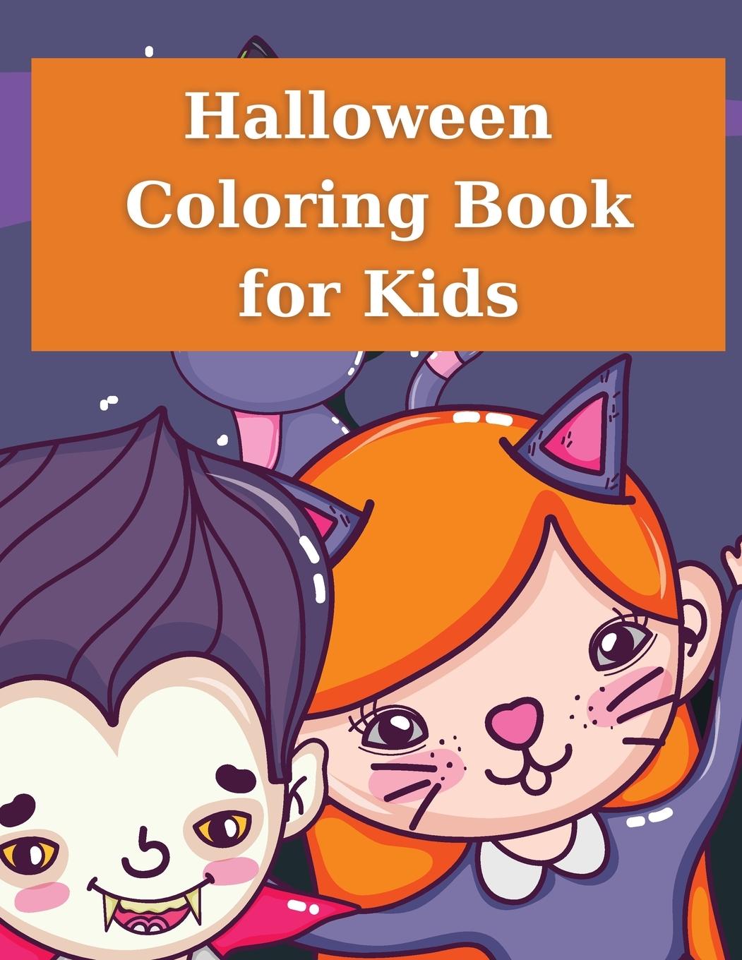 Kniha Halloween Coloring Book for Kids Julie Karston
