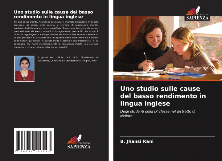 Knjiga Uno studio sulle cause del basso rendimento in lingua inglese B. Jhansi Rani
