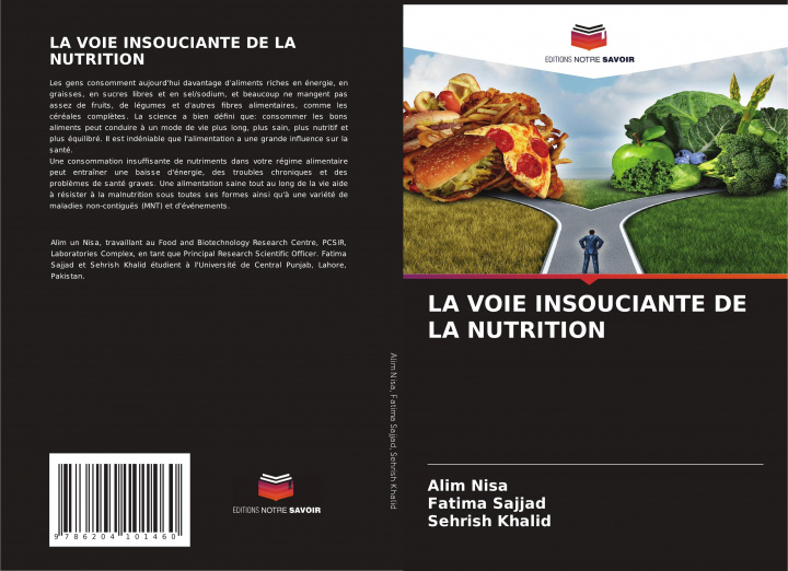 Kniha Voie Insouciante de la Nutrition Fatima Sajjad