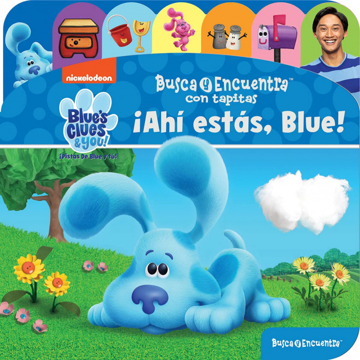Carte BUSCA Y ENCUENTRA CON TAPITAS BLUE'S CLUES 