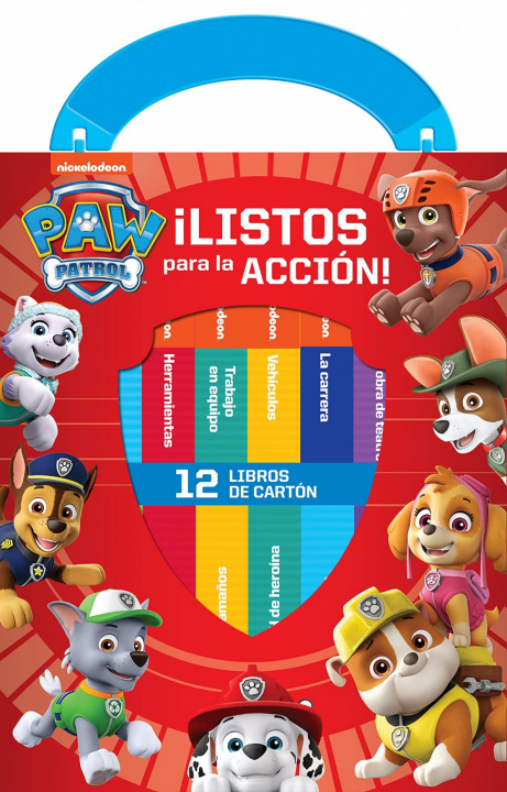 Kniha MI PRIMERA LIBRERÍA PATRULLA CANINA ¡LISTOS PARA LA ACCION! M1L PAW PATROL