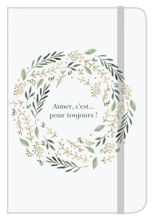 Knjiga Carnet A6 Couronne végétale Editeur
